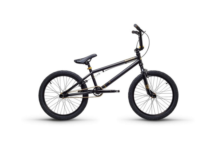 XtriX 40, BMX bicykel čierny/zlatý